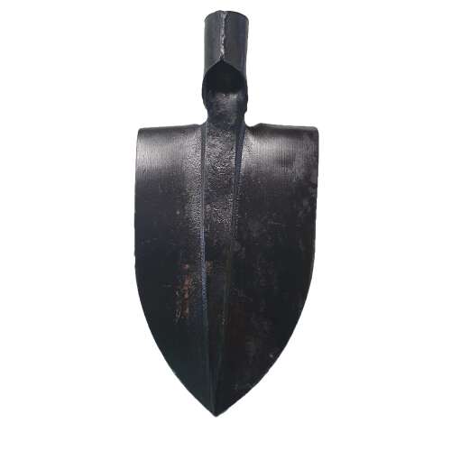 Lopată forjată cu talpă, 1.35 kg, Argintiu