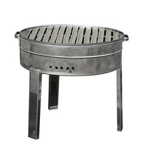 Stainless steel garden grill, charcoal grill, outdoor grill, barbecue grill - Grilling & Outdoor Cooking