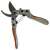 18cm pressure-activated pruning shears with rubberized handles