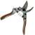 18cm pressure-activated pruning shears with rubberized handles