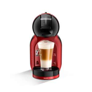 Krups KP123H10 Ekspres do kawy na kapsułki Dolce Gusto Mini Me, 1500 W, 0,8 l, wiśniowa czerwień/czarny