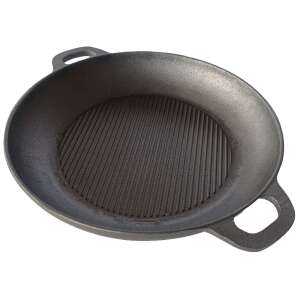 Cast iron grill pan with two handles - Grilling & Outdoor Cooking