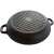 Ljevani grill tavu s dvije ručke, pogled odozgo