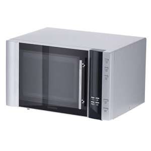 Severin MW 7775 30L Mikrowelle mit Grill, Schwarz-Silber - Severin