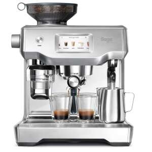 Sage Oracle Touch Espressomaschine brüht zwei Espressos - Sage