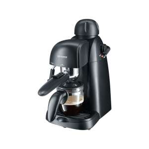 Severin KA5978 Espresso Coffee Machine, Black, 3.5 Bar, 0.22L Water Tank, Milk Frother, Automatic Shut-Off - Severin