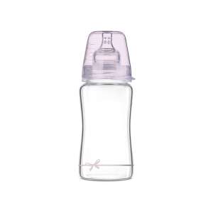Lovi DiamondGlass Üvegből készült cumisüveg 250 ml (3h+) - Baby Shower Girl 77022065 Cumisüvegek