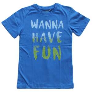 Knot So Bad - Fiú Póló - Kék - Wanna Have Fun 32508240 - Knot So Bad