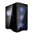 Zalman enclosure midi atx z9 iceberg ms bk without power supply, black glass front Z9 ICEBERG MS BK 94909277