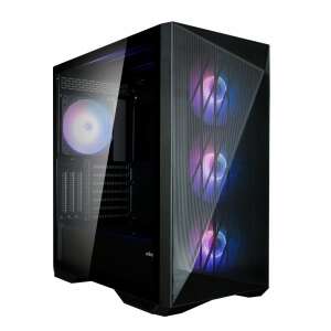 Zalman Z9 Iceberg MS BK Black PC Case with Tempered Glass - Zalman