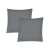 Set of two gray cushions for Malatec swing bed