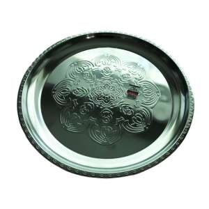 Victor rozsdamentes, kerek tálaló tálca, 60 cm