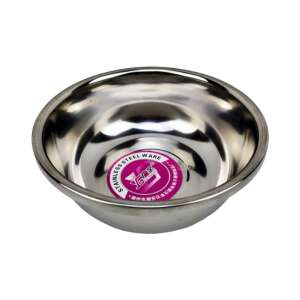 Victor 32 cm stainless steel mixing bowl, angled view - Mixing Bowl