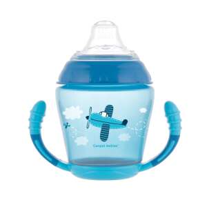 Canpol Cseppmentes itatópohár puha ivócsőrrel 230 ml (9h+) - Kék 77058382 Itatópohár, pohár