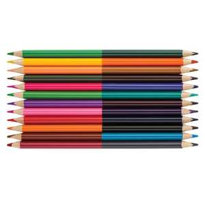 Színes ceruza Centrum 12 db-os klt. kétvégű 24 szín 77058880 