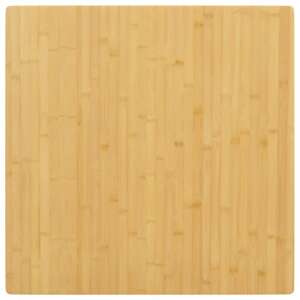vidaXL bambusz asztallap 70 x 70 x 1,5 cm 77081997 
