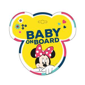 Disney Baby on Board tábla - Minnie egér 77082422 Baby on board jelzés