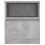 vidaXL Éjjeliszekrény Szett - 2 db Beton Szürke - 40x40x50 cm 171677456