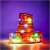 Decorative LED ribbon with 100 lights, 10 meters long, perfect for Christmas tree decoration
