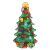 LED Christmas tree window light decoration, unlit