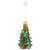 Hanging LED Christmas tree window light decoration