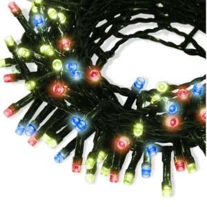 200 LED-es karácsonyfa izzósor, 12m, színes - Nonbrand Fényfüzér