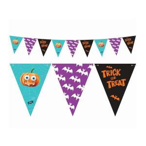 Trick or Treat papirnati lanac zastavica s 9 zastavica, 250 cm 108239163 - Potrepština za party