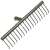 60 cm metal garden rake