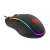 Genesis Krypton 700 G2 gaming mouse, black, angled view