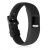 kwmobile Black Silicone Replacement Strap for Garmin Vivofit 4