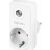 Logilink PA0263 Smart Socket, White, DIN Rail Mountable