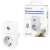LogiLink PA0263 Dusk Sensor Socket, White, 1 Outlet, Packaging