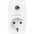 LogiLink PA0263 Dusk Sensor Socket, White, 1 Outlet, Front View
