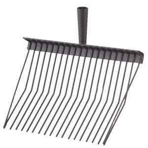 Furcă de gunoi de grajd neagră cu mâner din plastic - Furci gradinarit