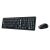 Genius Keyboard/Mouse Kit - KM-8200 Dual Color (Wireless, USB, Black-Grey) 77142080