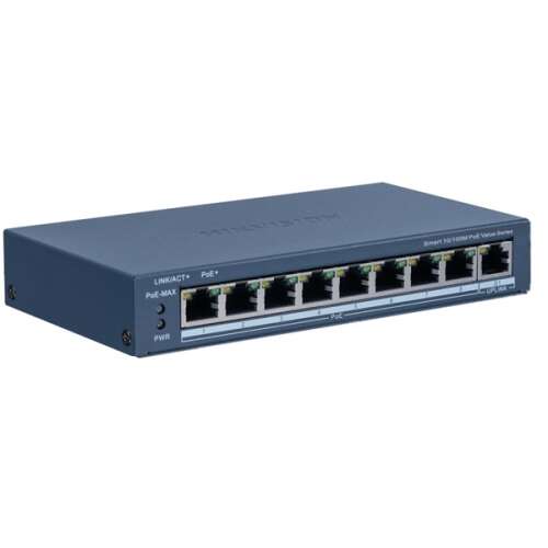 Hikvision DS-3E1309P-EI/M 8-portski Gigabitni PoE Switch