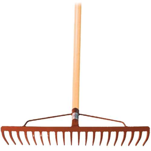 Grablje od pojačanog lima 20-as s drškom
