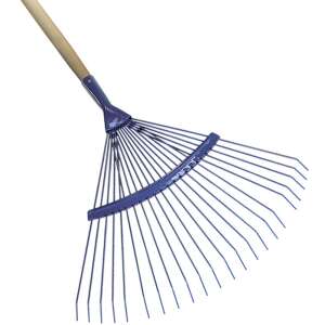 MUTA lawn rake with wooden handle - Leaf Rake