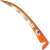 ANRO 60 cm scythe blade, orange, curved, sharp, for cutting grass and weeds