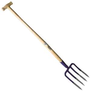 Struc Muta 4-pronged digging fork with T-handle - Garden