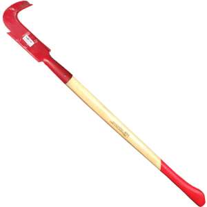 Gallyazó nyelezett groß-zwei-Klingen, Gartengerät mit langem Holzstiel und gebogener Metallklinge, perfekt zum Entfernen von Gestrüpp und Unkraut - Astscheren