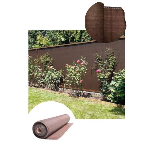 Cieńsza siatka Extranet 1x10 m brązowa 80% 2012311