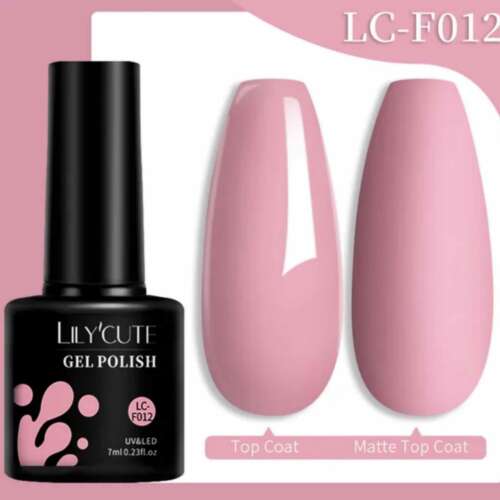 Lilycute Professzionális UV Gél Lakk, 7 ml_F012