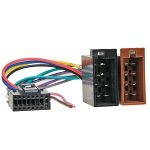 JVC ISO autórádió csatlakozó kábel KD-AVX 1, KD-DV 5000, KD-RX 30 modellekhez - JVC