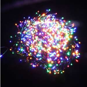 Fényfüzér, karácsonyfa izzósor, 200LED ,Színes