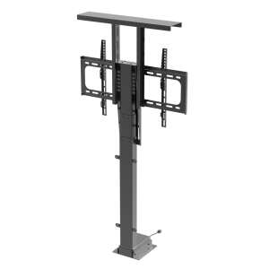 Motoros LCD TV stand, 32-70 inch, black, motorized, with remote control - TV Stand and Wall Mount
