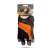 Handy Hardware Gloves Precision Series M18 size work gloves with 3 open fingers, black, orange, grey