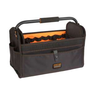 Otvorená taška na náradie s kovovou rukoväťou - 420 x 220 x 310 mm 77376239 Skrinky a tašky na náradie
