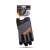 Handy cut-proof work gloves, size L, grey and black, with touchscreen fingertips, on packaging
