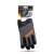 Handy cut-proof work gloves, size L, grey and black, with touchscreen fingertips, on packaging